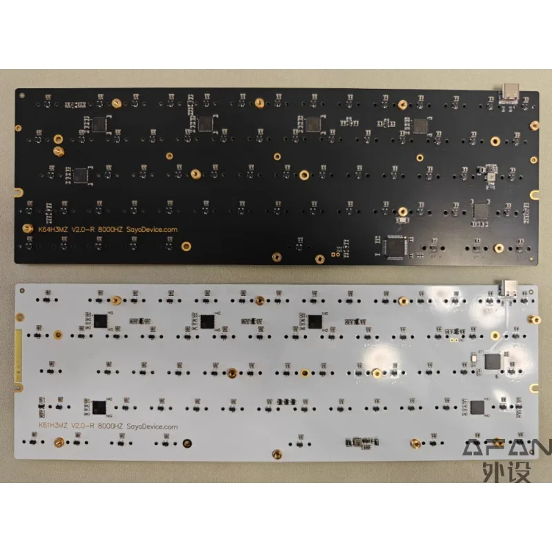 Nuevo Xiaoye K64H3 edición mágica posición de luz inferior PCB teclado de eje magnético placa base accesorios de teclado DIY personalizados - imagen 2