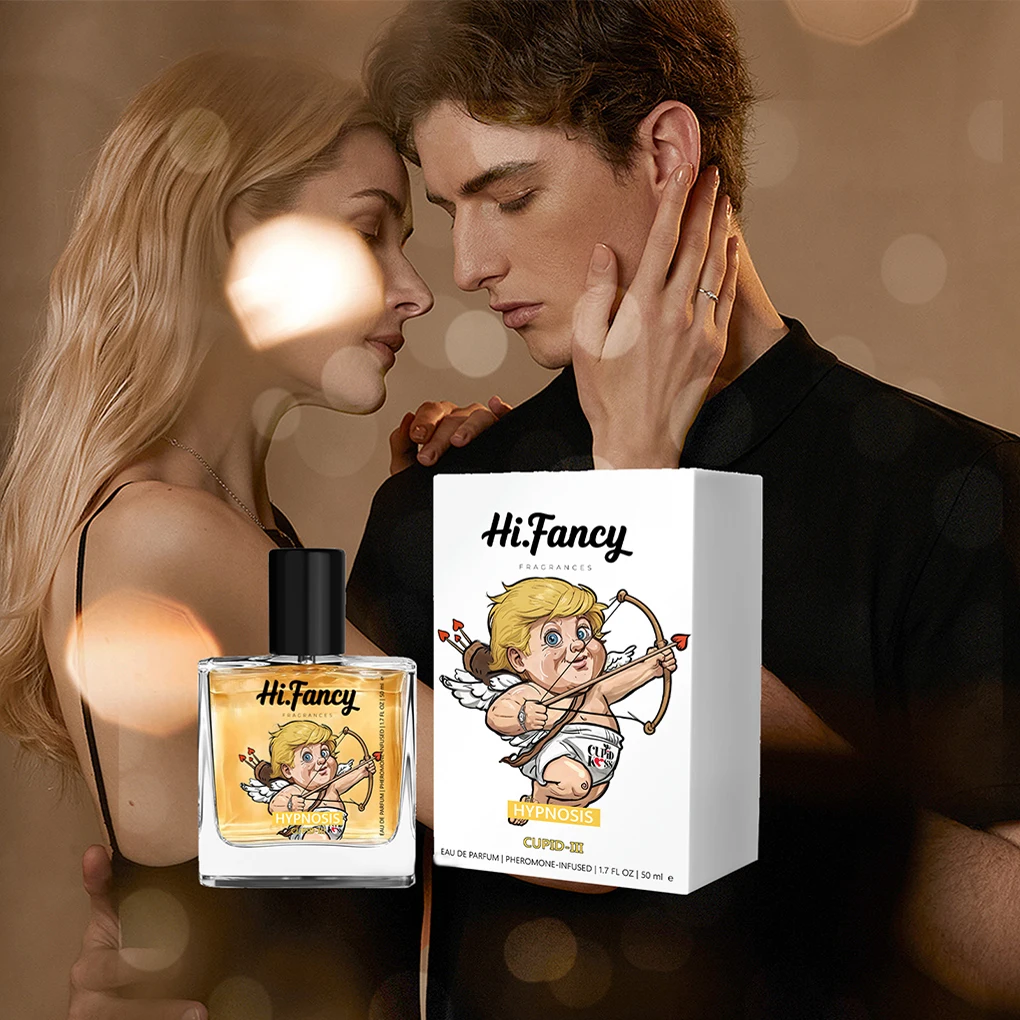 50ml Cupido Charm Toilette para hombres (Infusión de heromonas) - Cupido Hipnosis Colonia Fragancias para hombres Perfume portátil Spray corporal - imagen 3