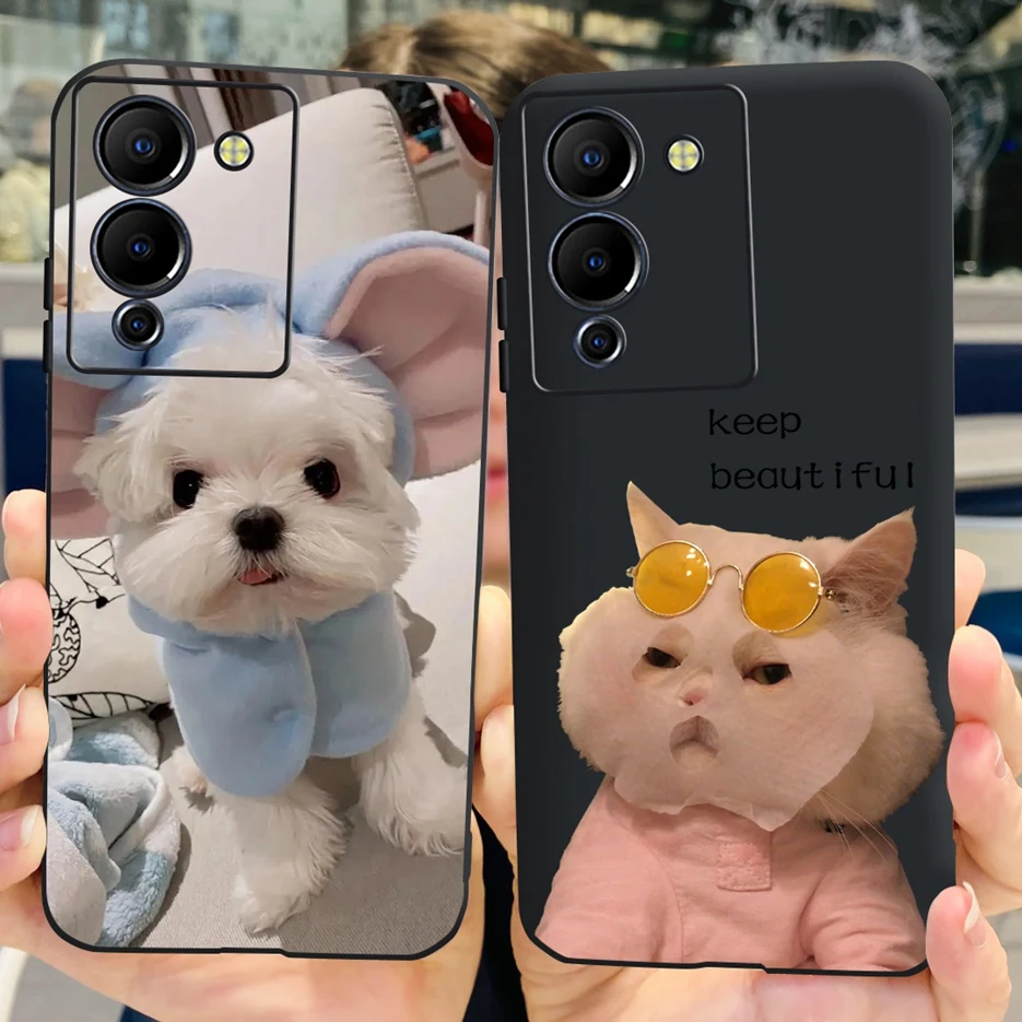 Funda de teléfono a prueba de golpes para Infinix Note 12, G96, X670, nueva moda pintada, bolsas suaves - imagen 3