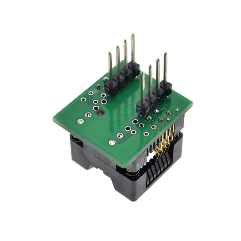 SOIC8 SOP8 a DIP8, asiento de cuerpo ancho, 200mil, adaptador de programador, toma azul - imagen 5