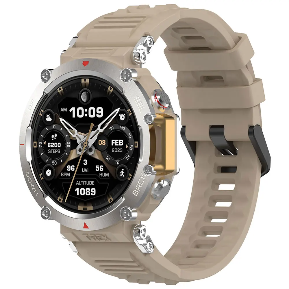 Correa de silicona oficial para reloj Huami Amazfit t-rex Ultra, Correa deportiva Badn, Correa de repuesto, Correa - imagen 5