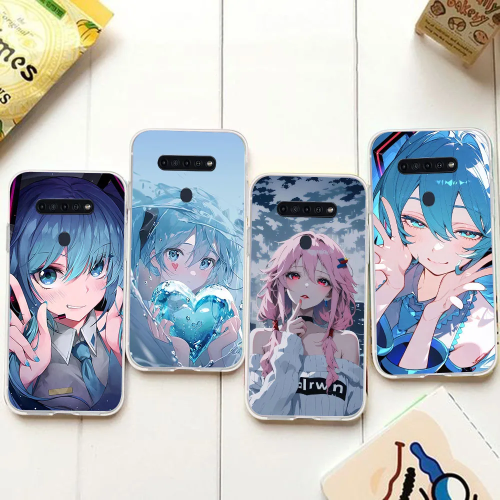 BD-26 chica energética funda transparente para LG K50S K50 K61 G8 THINQ5 V40 V50 K40 ThinQ Q60 K51S G8x K40S K41S Q61 V60 - imagen 2