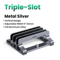 Metal Triple Slots