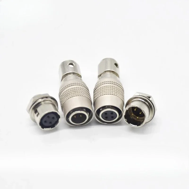 Conector de cámara Industrial con enchufe autoblocante HRS 4 6 7 10 12 pines Compatible con conector de aviación Hirose HR10A-7P-6S - imagen 3