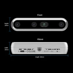 RealSense D455 – Cámara de Profundidad Estéreo con IMU para RV y RA