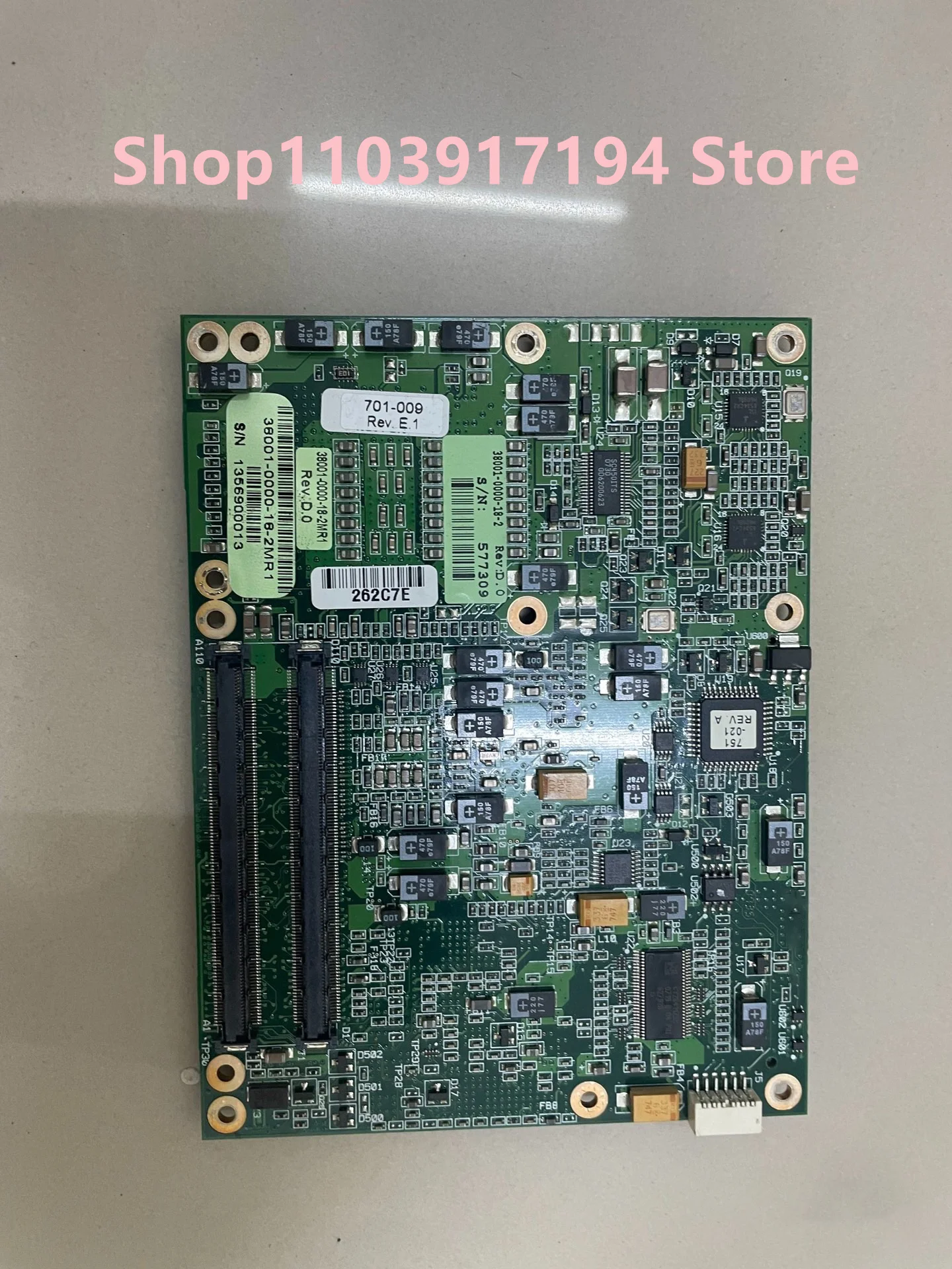38001-0000-18-2MR1 Placa base de computadora industrial