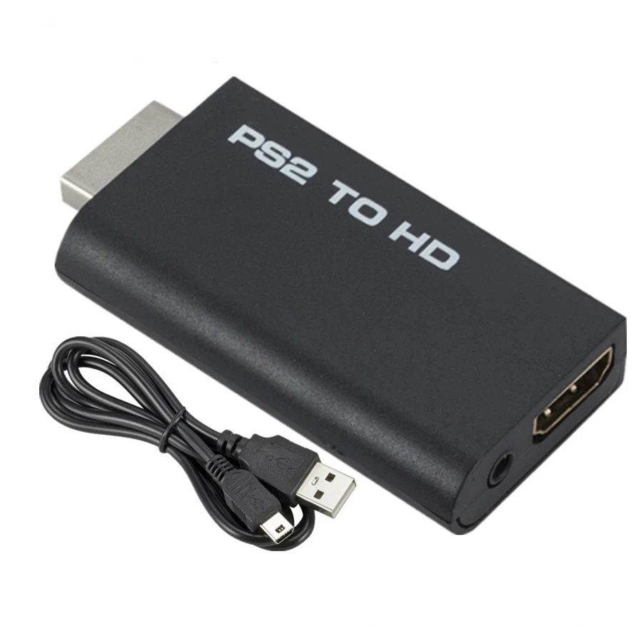 Adaptador 1080P Compatible con PS2 a HDMI, Compatible con ordenador portátil/de escritorio, HDTV, Monitor, convertidor de pantalla, con conector de 3,5mm - imagen 5