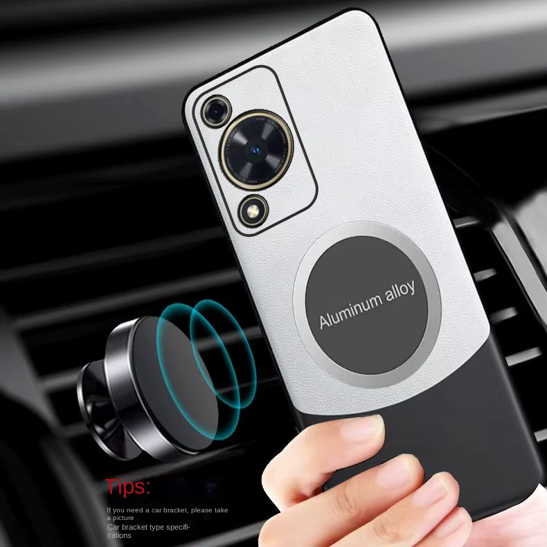 Para Huawei P60 P50 P40 P30 Pro funda de piel sintética de lujo con funda trasera protectora magnética para Huawei P60 P50pro shell - imagen 5