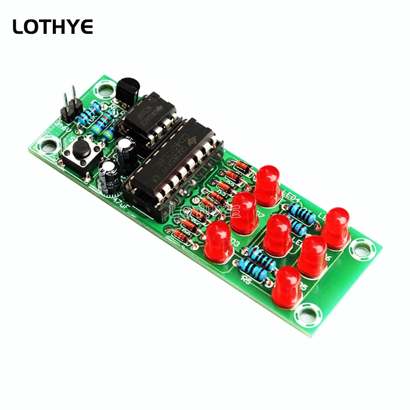 Kit de producción de dados DIY, piezas de soldadura Led para entrenamiento de soldadura escolar, componentes electrónicos de montaje de soldadura - imagen 3