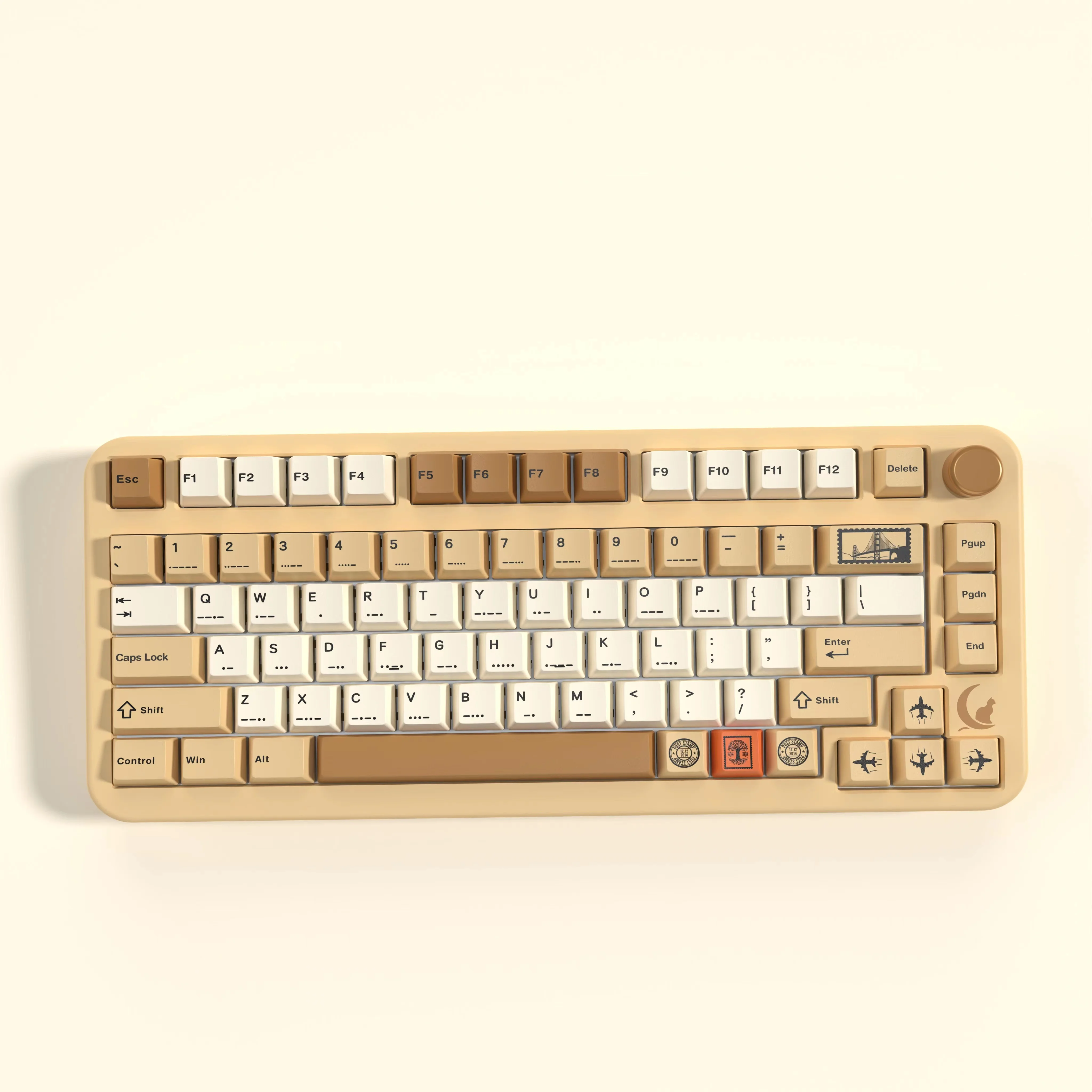 JCM-teclas PBT para teclado mecánico, teclas con diseño de Cherry Profile Dye-Sub GMK ISO/US, MX Gateron Kaih Switch Gaming - imagen 2