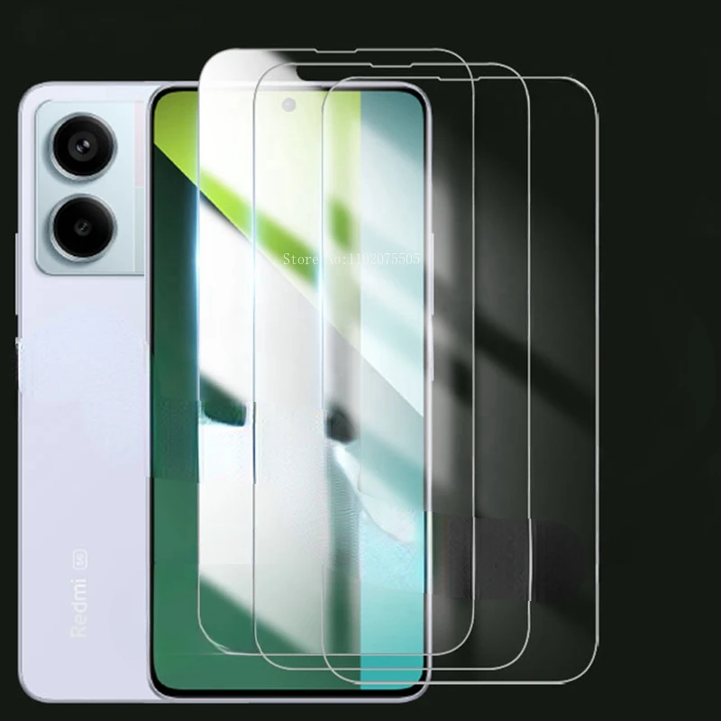 Protector de pantalla de vidrio templado para móvil, cristal Protector para Xiaomi Redmi Note 10, 11, 12, 13 Pro, redmi 10, 9, 8, 7, 12 Pro Plus, 3 unidades