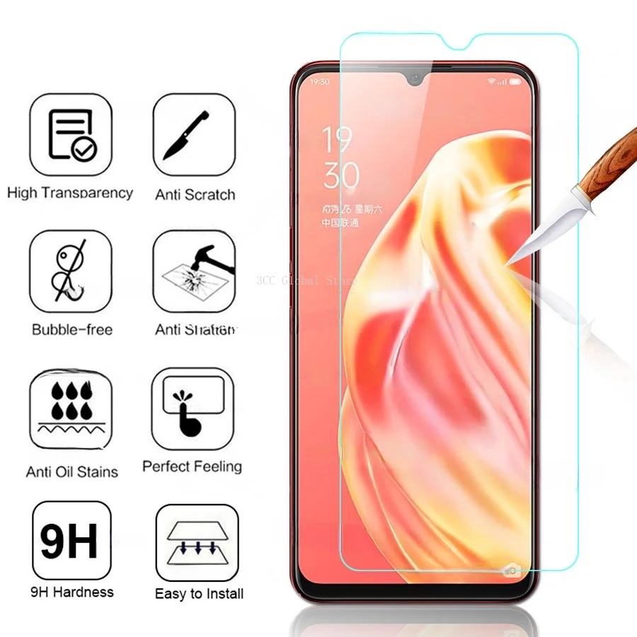 Vidrio templado para Huawei P20 P30 Lite Y7 Pro P40 Mate 20 X Nova 7i 7 SE 8i Y7 Y7P Y5P Y6P Y6s Honor 8X Y9 HD película protectora - imagen 5
