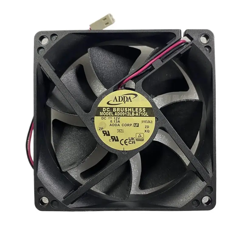Ventilador con cubierta de 92mm para ADDA AD0912LB-A7ZGL 9025 12V 0.13A 9CM ventilador con cubierta de ordenador inversor ventilador de refrigeración - imagen 5