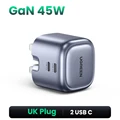 GaN 45W UK Plug
