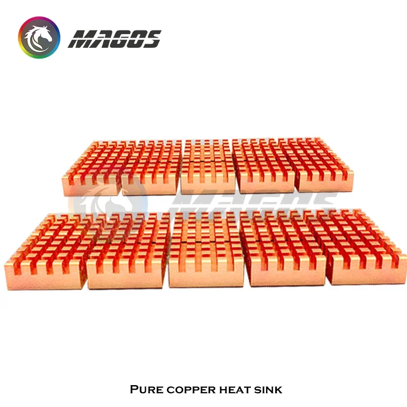 Disipador de calor de cobre puro para portátil, Chip térmico, tarjeta de vídeo autoadhesiva, GPU VRAM/portátil, puente N/S, disipador de calor de CPU - imagen 4