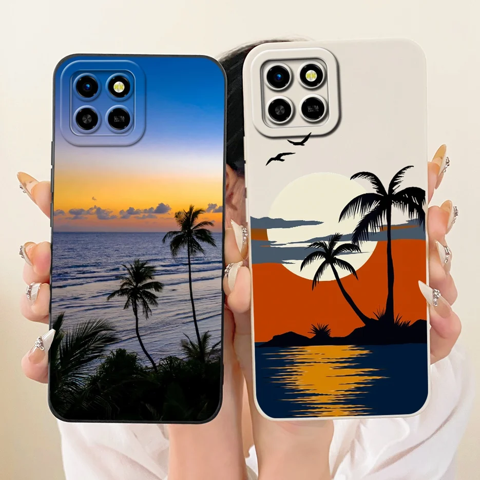 Para Infinix Smart 6 HD funda X6512 flores coloridas caramelo pintado funda suave TPU funda de teléfono para Infinix Smart 6 Plus Smart6 Shell - imagen 4