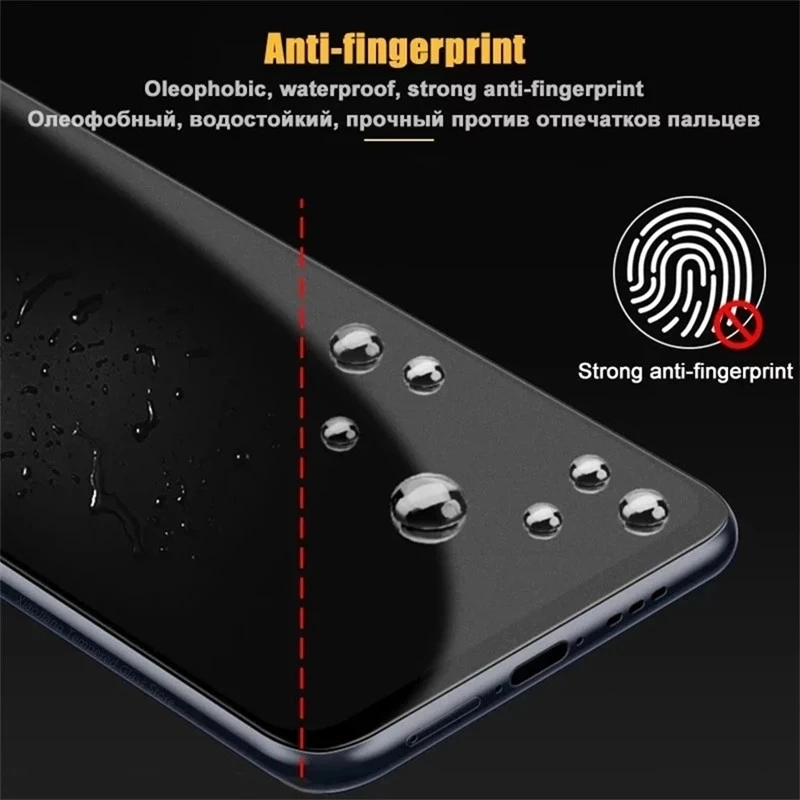 3 uds película de hidrogel antiespía para Samsung Galaxy S20 S21 S23 S22 S24 Ultra S21 FE Note 10 20 Ultra Protector de pantalla de privacidad - imagen 5