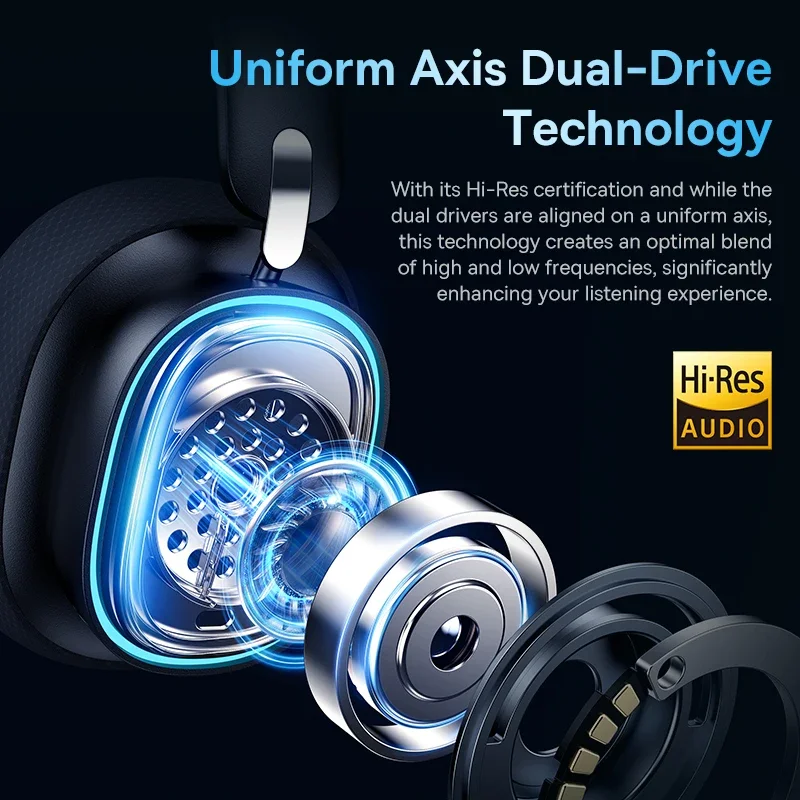 Baseus GH02 Auriculares Gaming Inalámbricos Micrófono RGB - imagen 3
