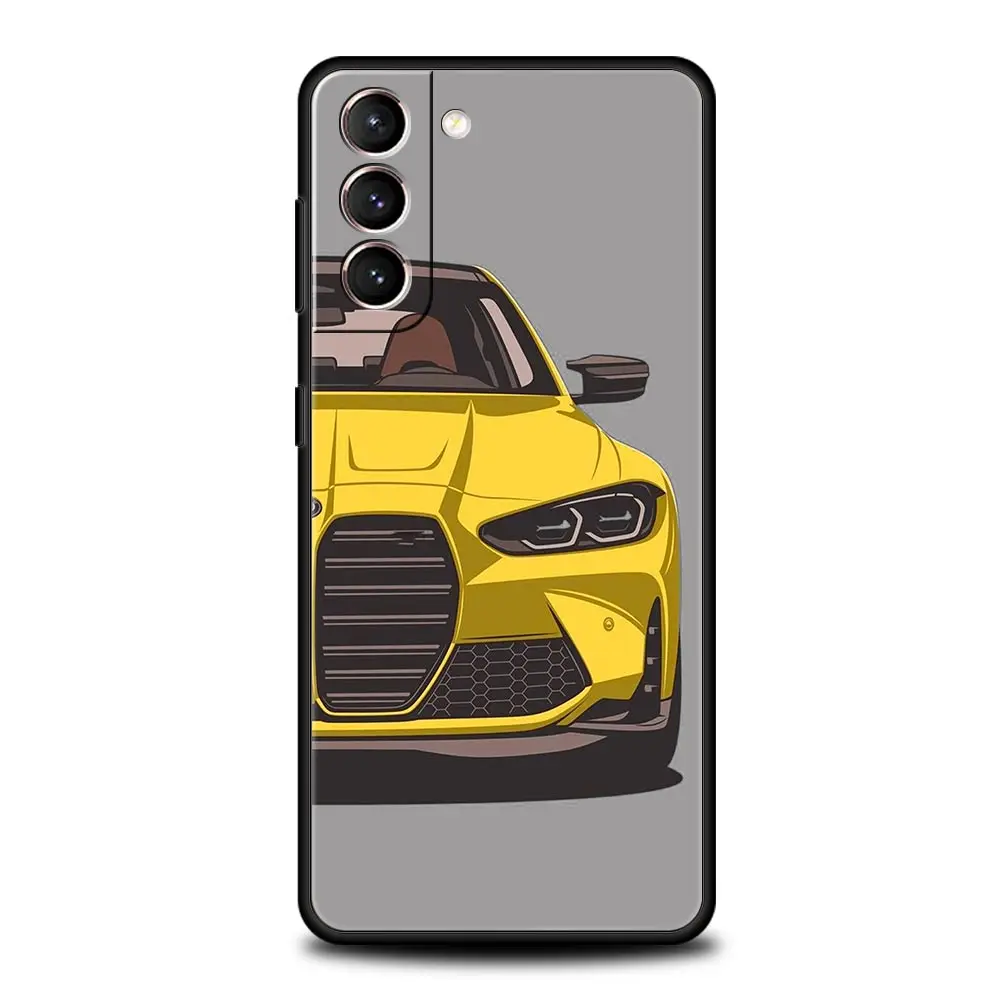 Funda de teléfono para Samsung Galaxy S24 S23 S22 Ultra S20 S21 FE 5G S10 S9 Plus S10E S8 S7 Edge Cover JDM tipo R Civic Sport Car - imagen 3