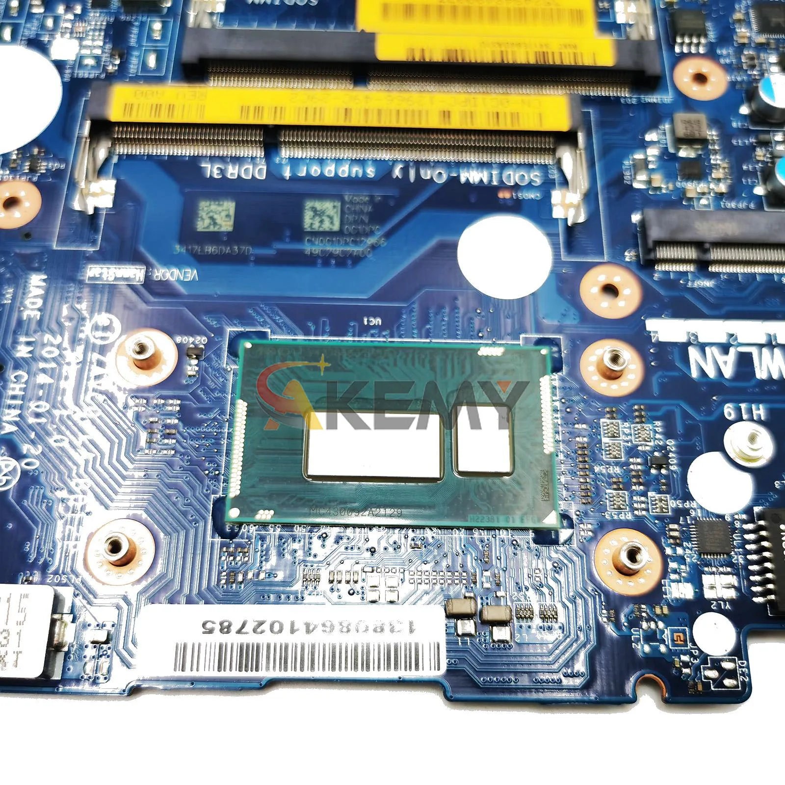 Placa base LA-B012P para Dell Inspiron 14 5443 5447 5448 5542 5547 5548 placa base para ordenador portátil con 5 i7 CN-0V25MC 006M0K 100% probado - imagen 4