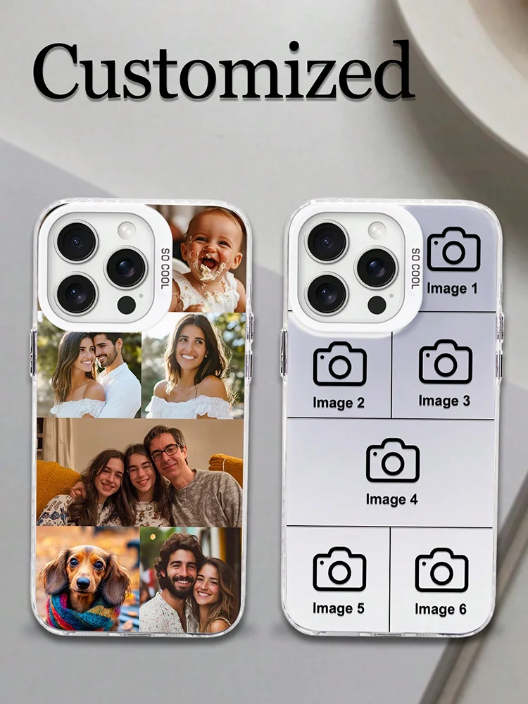 Para iPhone 16 16e 15 14 13 12 11Pro Max Mini SE 2020 2022 XS XR 6s 7 8 Plus IMD funda DIY foto personalizada cubierta trasera a prueba de golpes