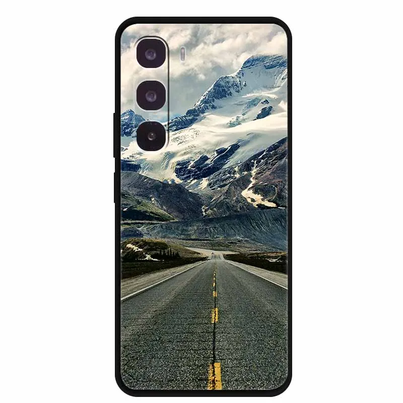 Para Infinix Hot 60 Pro Plus funda a prueba de golpes de silicona suave funda negra para teléfono Infinix Hot60 Pro Plus carcasas protectoras de animales - imagen 4