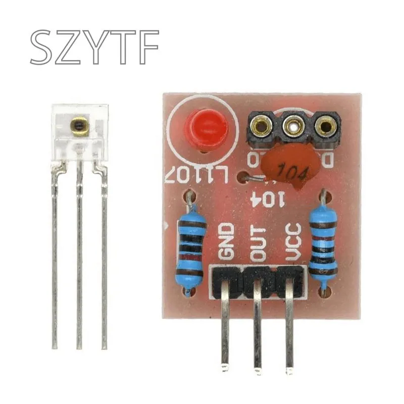 Módulo de detección de Sensor receptor láser, tubo no modulador para Arduino, 5V - imagen 2