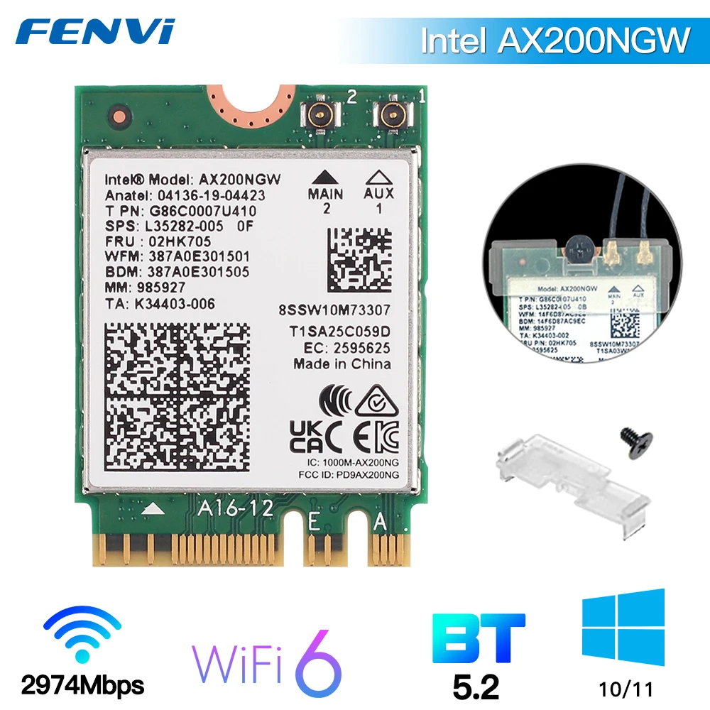WIFI 6 AX200NGW