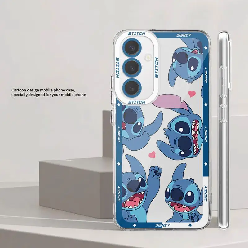 Funda de teléfono Stitch The Baby Disney para Samsung A13 A14 A15 A23 4G 5G A24 4G A25 A33 A34 A53 A54 A73 A35 A55 5G - imagen 3