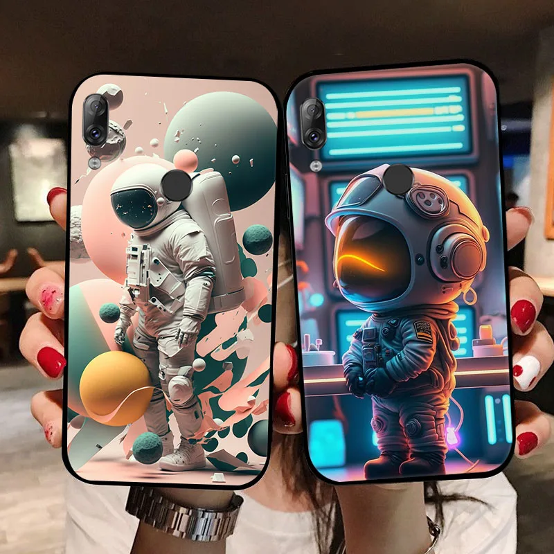 Para Lenovo K5 Pro funda de silicona pintada con flores para Lenovo S5 K520/K5 Play/K5Pro L38041 funda de teléfono TPU Fundas K5Play - imagen 2