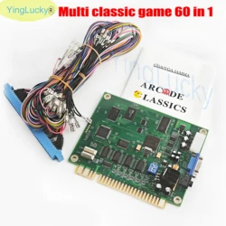 Placa Jamma 60 en 1 con Trackball para Máquina Arcade Clásica