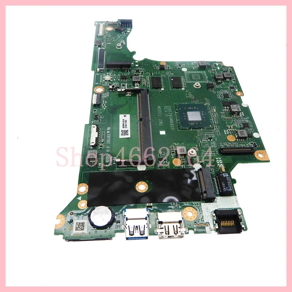 DA0Z8GMB8D0 con CPU N4000 4GB-RAM placa base para ordenador portátil para Acer Aspire A114-32 A314-32 A315-32 placa base para portátil 100% probado OK - imagen 5
