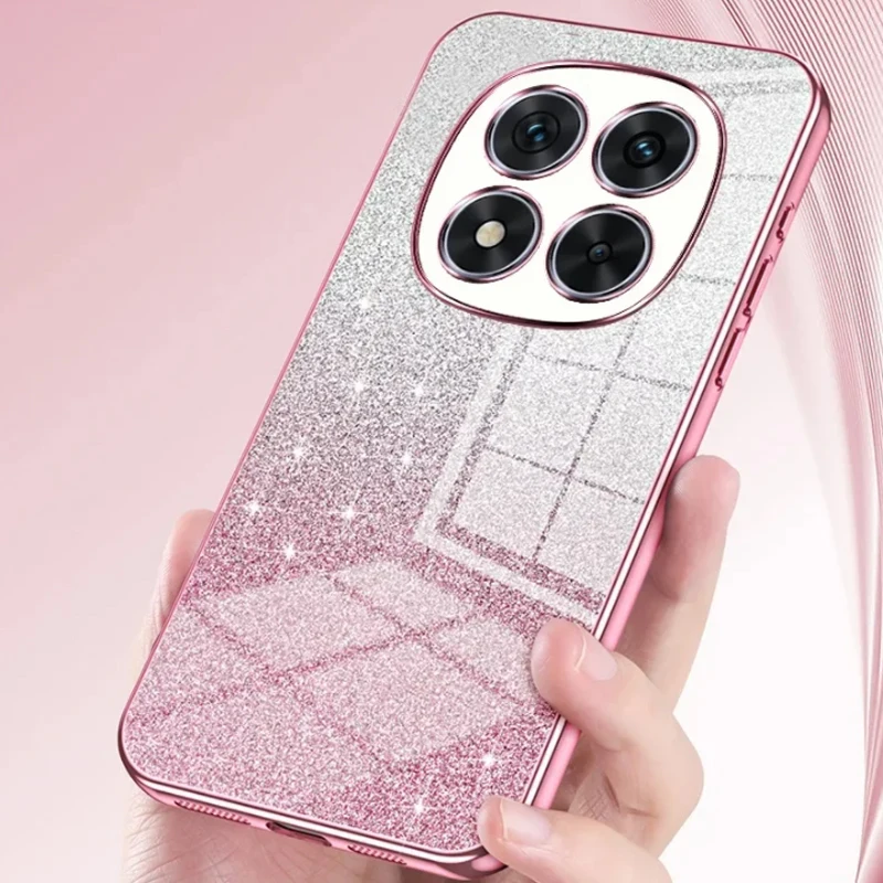 Para Xiaomi Redmi Note 14 Pro funda suave TPU moda brillo brillante funda protectora trasera delgada para Redmi Note 14Pro Plus Shell - imagen 5