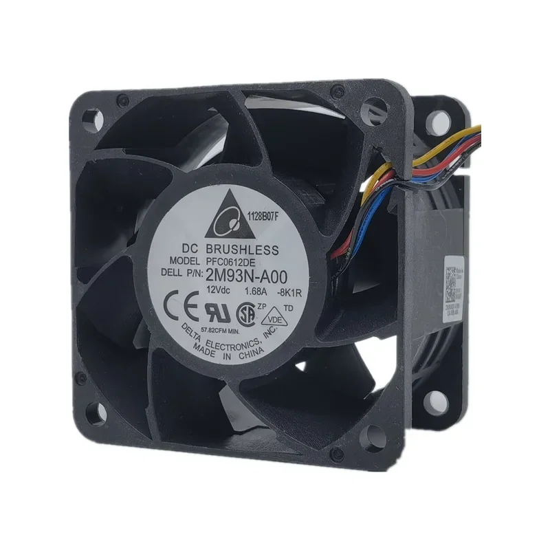 Nuevo delta PFC0612DE 12V 1.68a 6038 6cm gran volumen de aire 4 cables PWM ventilador regulador de velocidad - imagen 3