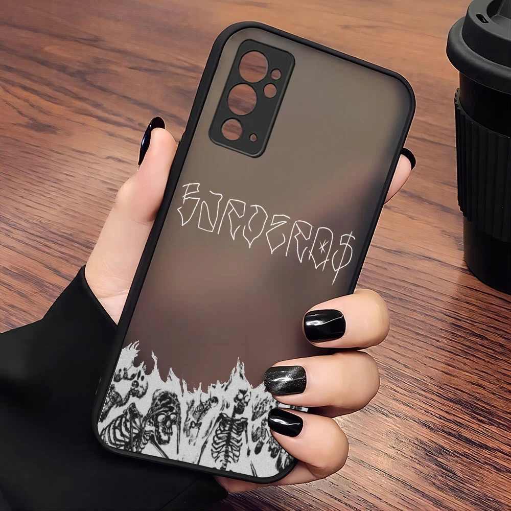 B-barderos CRO funda de teléfono para Samsung S24 S23 S22 S21 S20 S10 FE Note20 Note10 Plus Ultra Lite 5G cubierta transparente mate - imagen 4