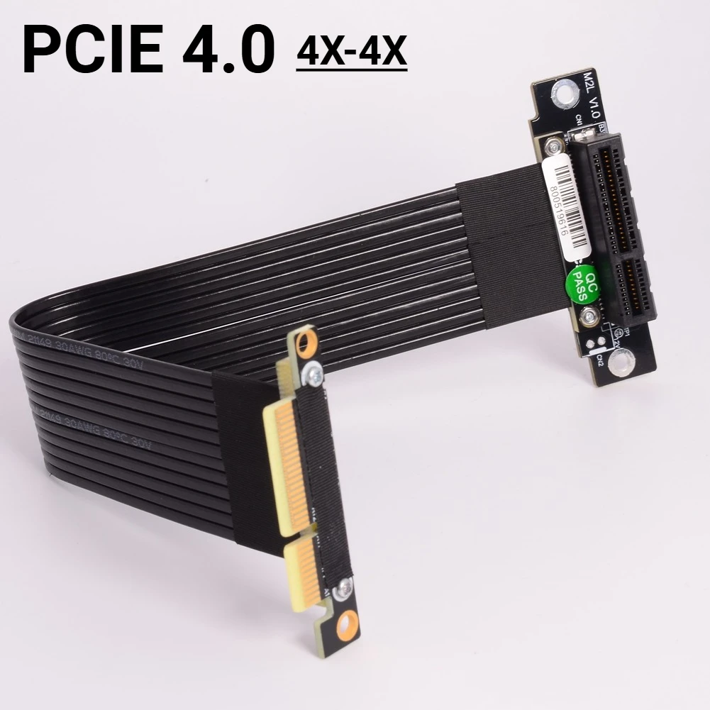 adt-link Cable PCIe 4.0 Gen4 x4 – Adaptador Extensión GPU - imagen 3
