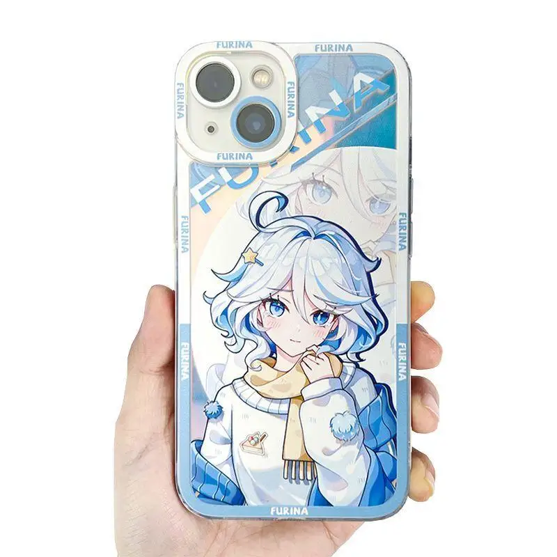 Genshin Impact Furina Arlecchino funda para VIVO Y22S Y17S Y15S Y33 Y16 Y35 Y36 Y21 2021 Y21S Y33S V27E V23 V25 V27 Pro V29E - imagen 3