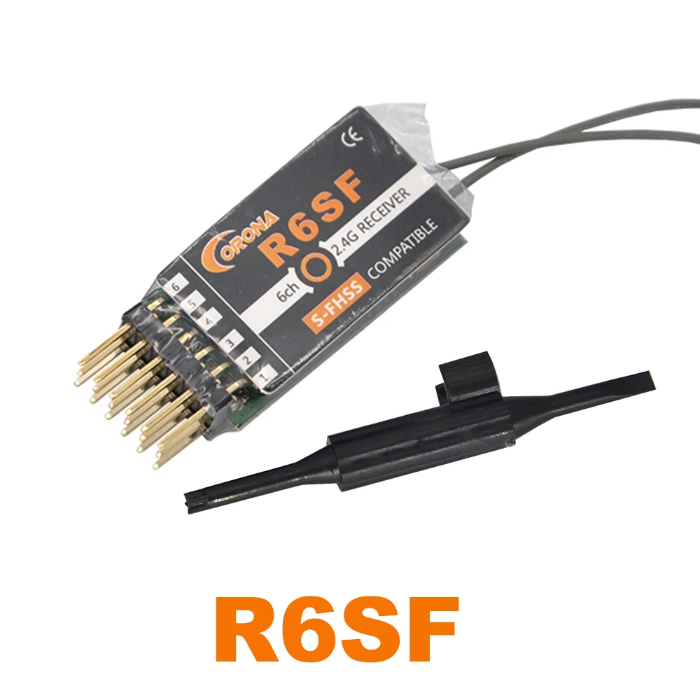 Receptor Micro S bus R6SF S-FHSS/FHSS FUTABA, Compatible con 6 CANALES - imagen 2