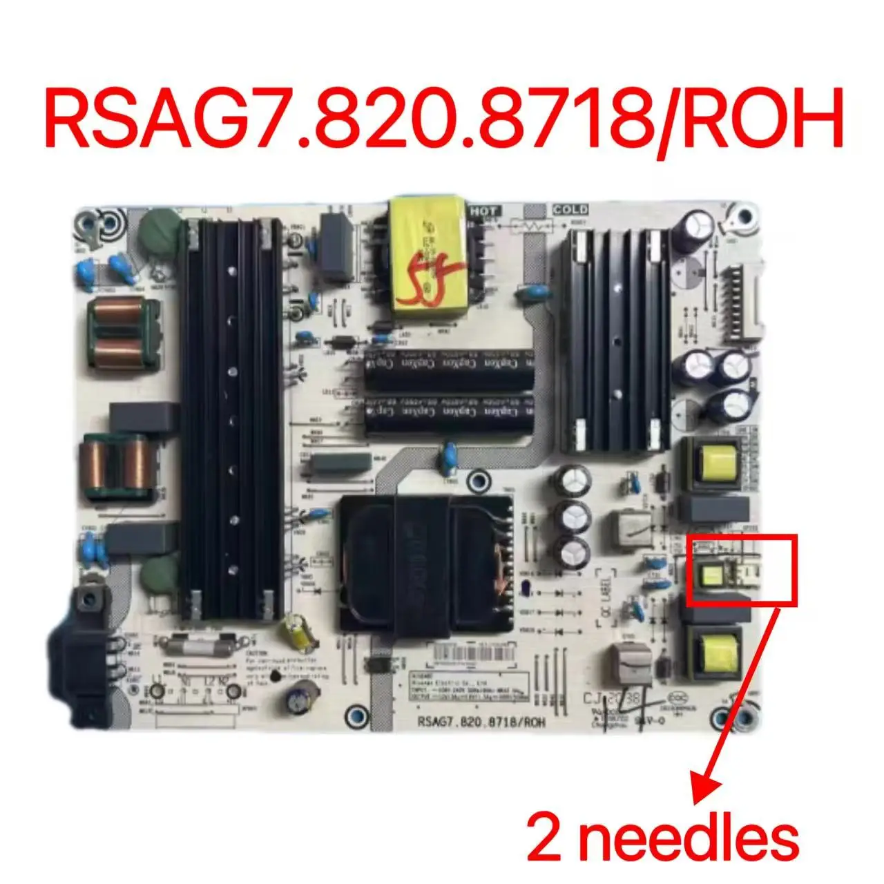 Para 65H6570G 65R7G5 65A7100FTUK 65A7100 Placa de alimentación de TV RSAG7.820.8718 RSAG7.820.8718/ROH - imagen 2