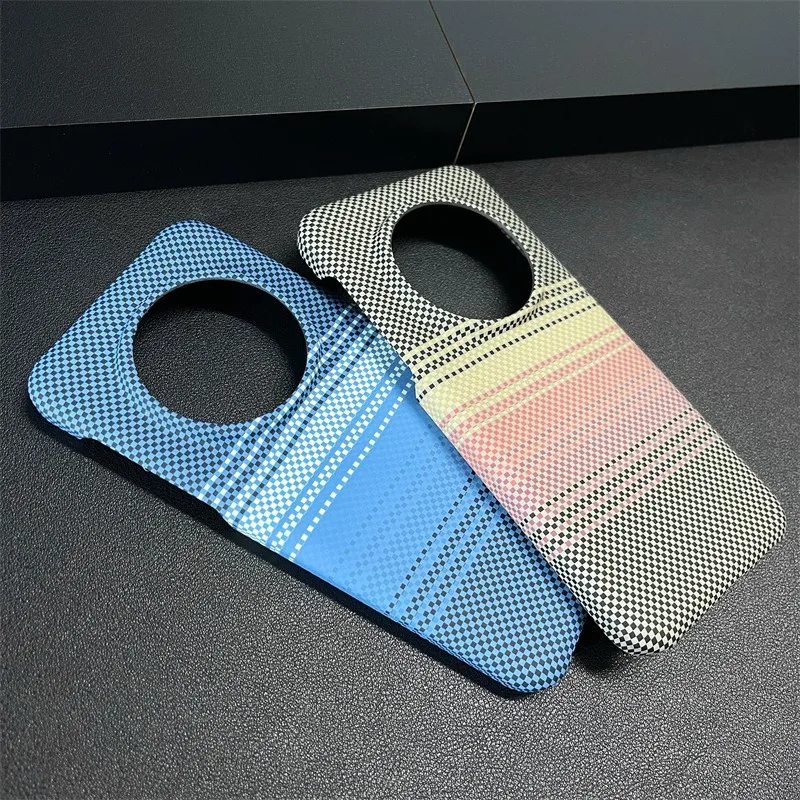 Para Huawei Honor Magic 7 Pro funda dura de PC de fibra de carbono de grano funda protectora trasera delgada para Honor Magic7 7Pro carcasa de teléfono - imagen 4