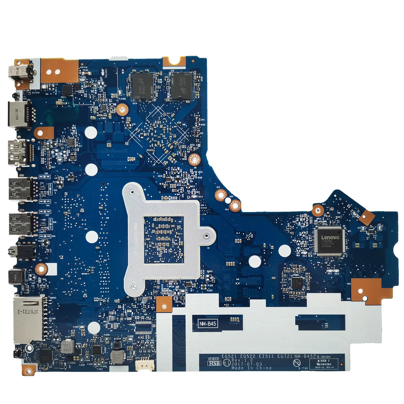 Para ASUS X712DA X512DK X712DK X512D X712DAP F512D F512DA placa base X512DA R3 R5 R7 IdeaPad 520-15IKB 320-15IKB NM-B452 - imagen 3