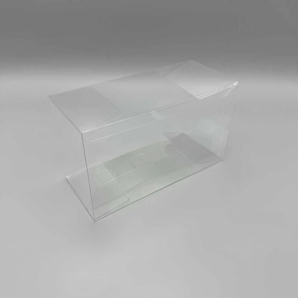 Caja de almacenamiento transparente a prueba de polvo para Pokémon, funda artística de energía brillante, funda protectora de plástico para exhibición de tarjetas, cajas de PET PTCG - imagen 3