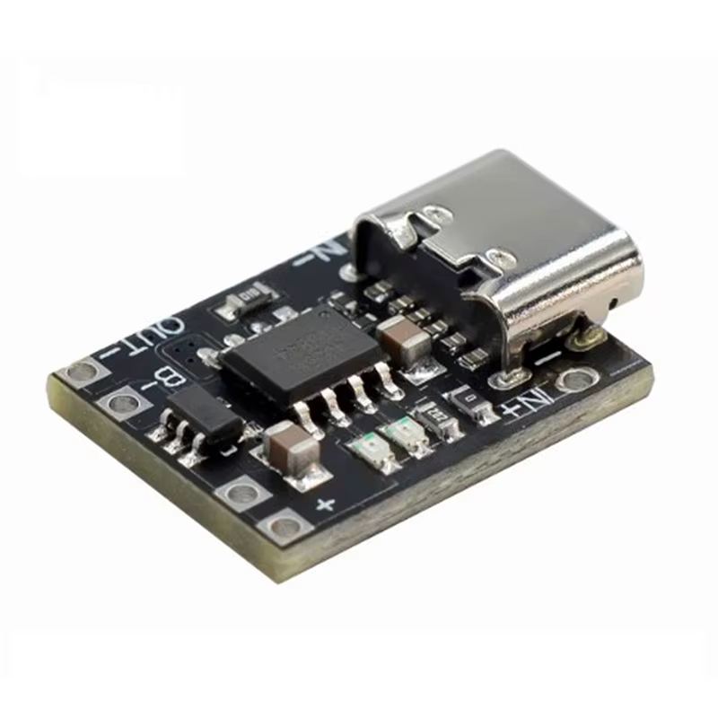 Panel de Carga Li-ion USB-C 3,7-4,2 V con Protección