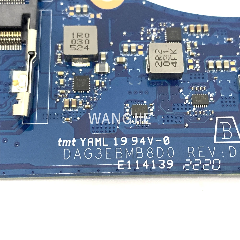 Para HP OMEN 15T-EK000 15-EK placa base para ordenador portátil DAG3EBMB8D0 L98751-601 L98753-601 DSC GTX 1650 4GB GTX 1650TI 4GB I5-10TH I7-10TH - imagen 3