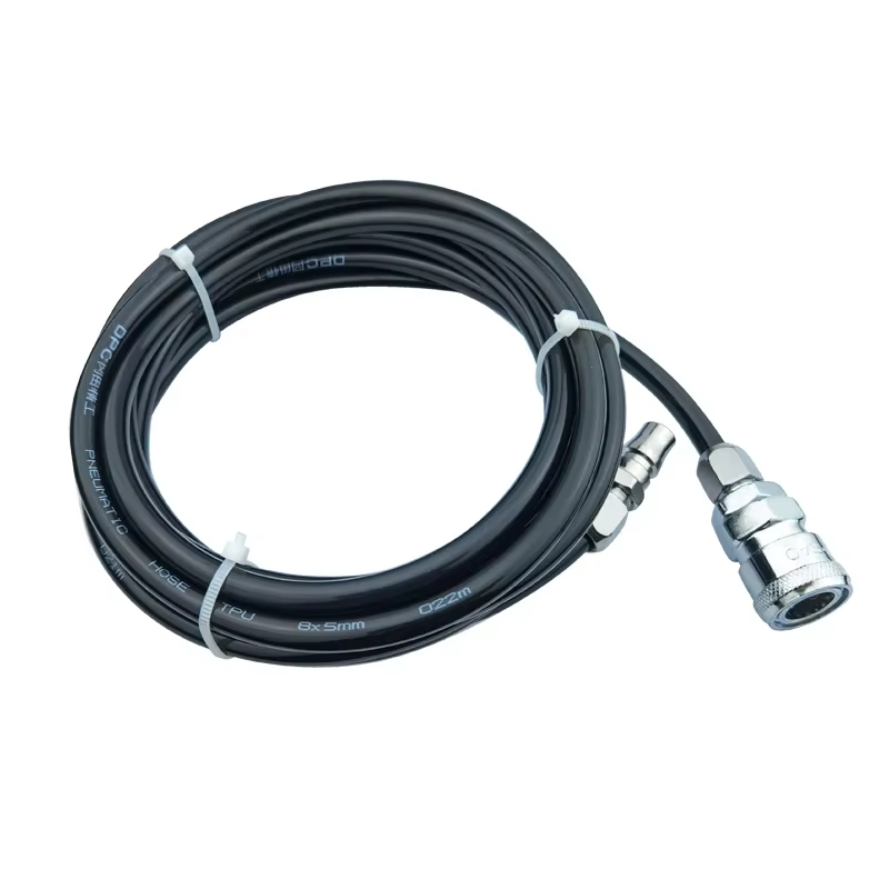 Manguera de aire Flexible de alta presión PU8X5 SP20 PP20 para compresor, tubo recto, cinturón, mangueras neumáticas rojas, azules, negras y blancas - imagen 4