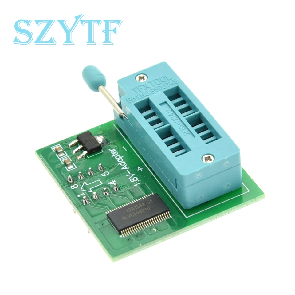 Bloque convertidor de 1,8 V, placa adaptadora SPI Flash SOP8 DIP8, MX25, W25, 1,8 V - imagen 2