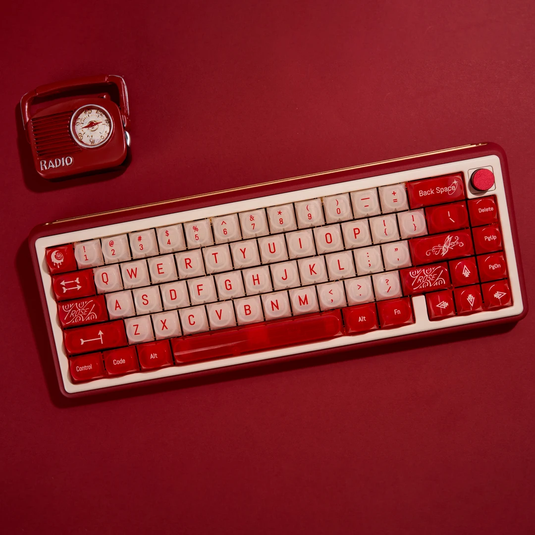 170 teclas PC Doubleshot DDA teclas perfil lindo transparente personalizado Keycap para Cherry MX Switch DIY diseño Teclado mecánico - imagen 3