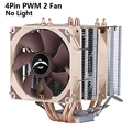 4P PWM No Light Fan