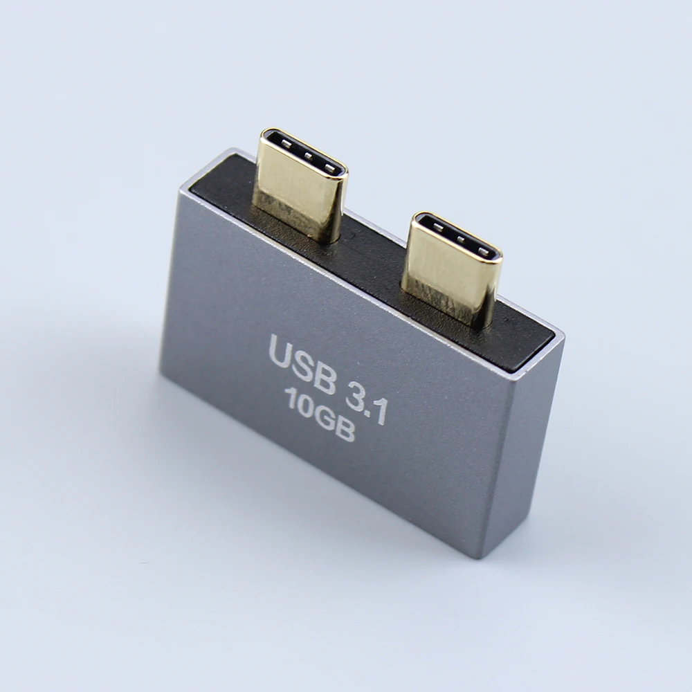 Adaptador de Cable USB C a doble USB 3,1, convertidor de puerto de carga tipo C macho a doble tipo C hembra, para Macbook y portátil - imagen 4