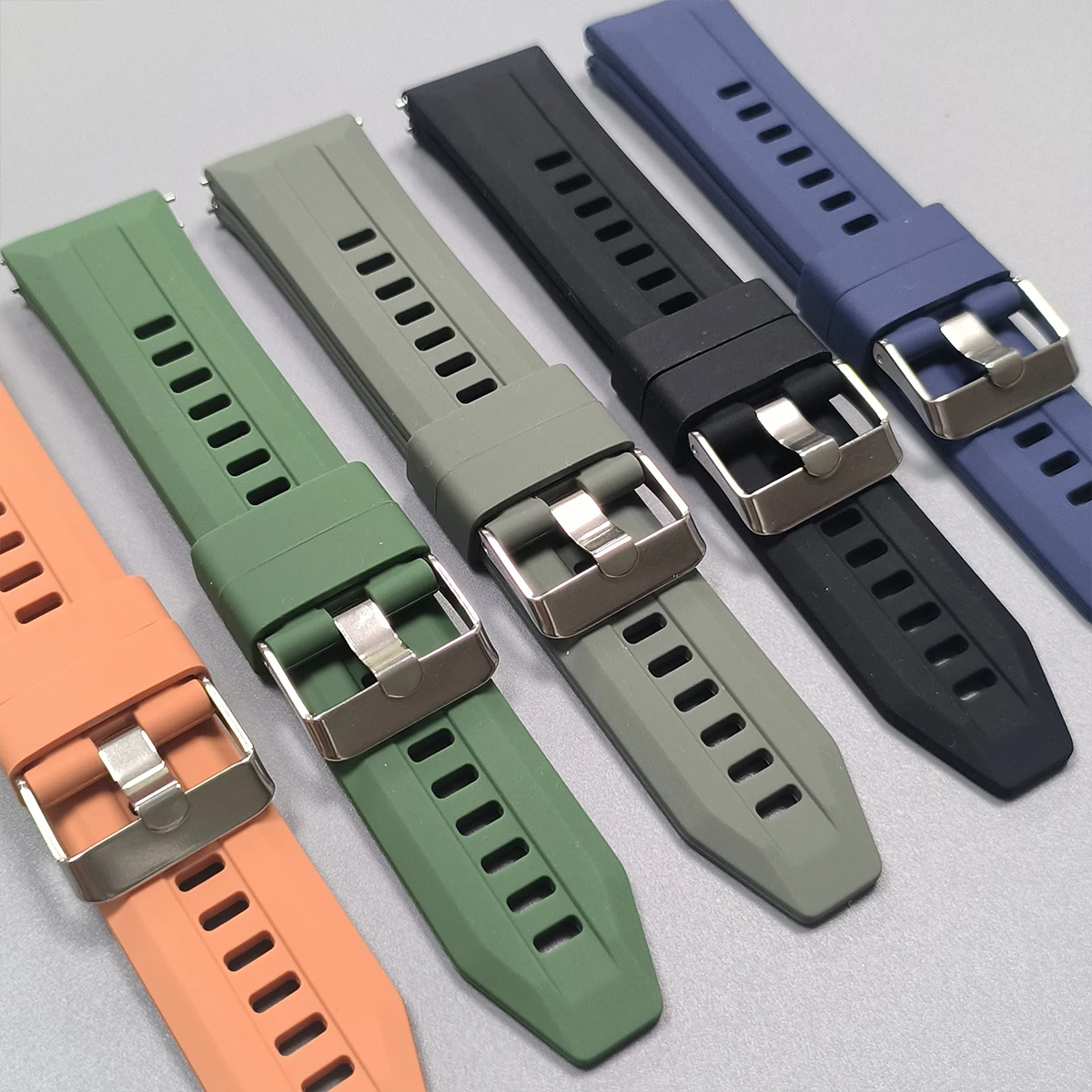 Correa de silicona de 22mm para Xiaomi Watch 2 Pro/Color 2, correa deportiva para Mi Watch S4 S3/S2/S1, pulseras activas, pulsera de repuesto - imagen 3